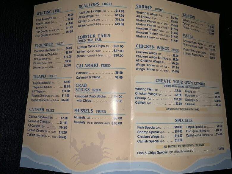Seafood Heaven - Jamaica, NY menu_pic