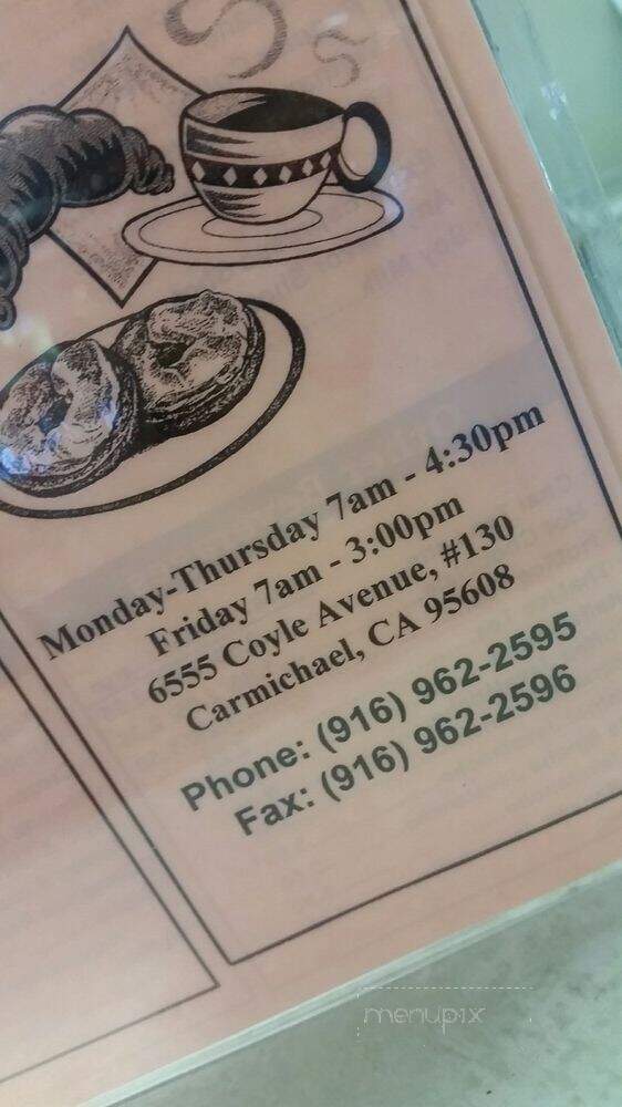 Seaside Cafe - Carmichael, CA menu_pic