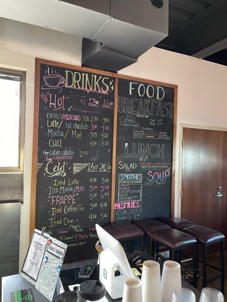 Sender Cafe - Marion, IN menu_pic