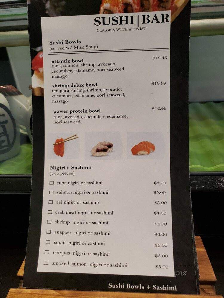 Sesame Sushi - Richmond, VA menu_pic