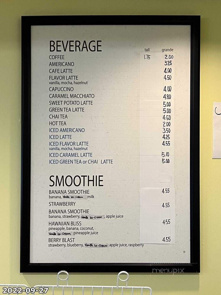 Seven Storeys Down - Torrance, CA menu_pic