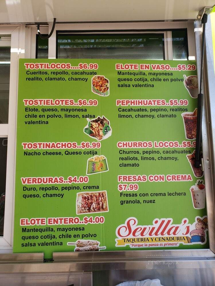 Sevillas Taqueria Y Cenaduria - Chandler, AZ