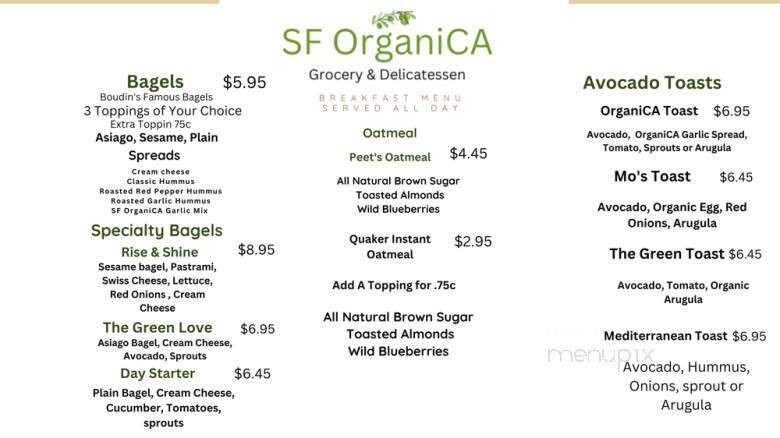 SF Organica - San Francisco, CA