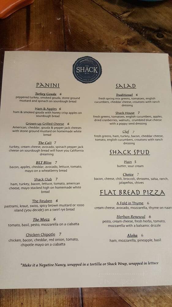 Bartolina Bar - Henryetta, OK menu_pic