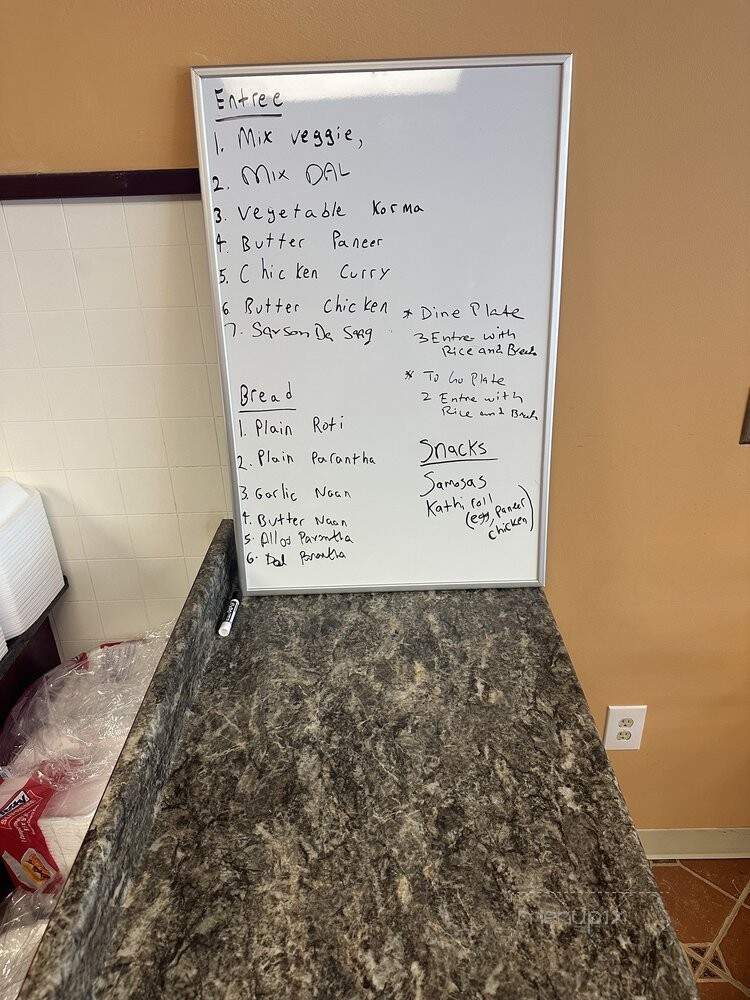 Shagan's Chicken & Paranthas - Kansas City, MO menu_pic
