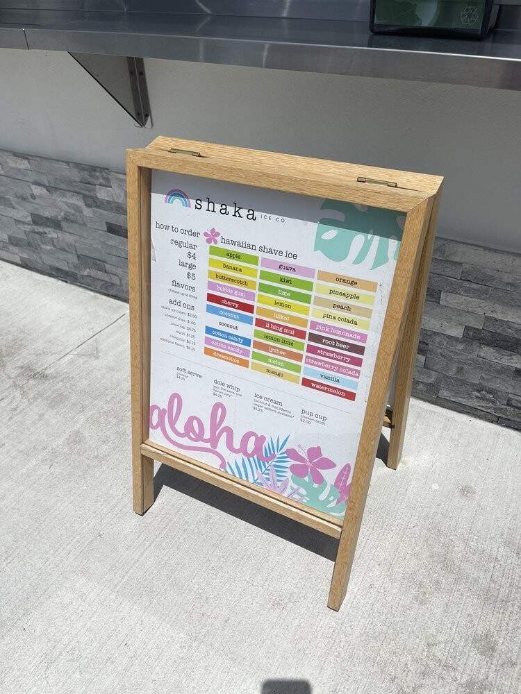 Shaka Ice company - Orlando, FL menu_pic