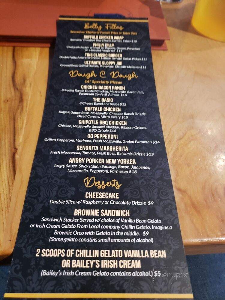 Shakertins - Allen, TX menu_pic