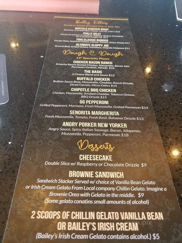 Shakertins - Allen, TX menu_pic
