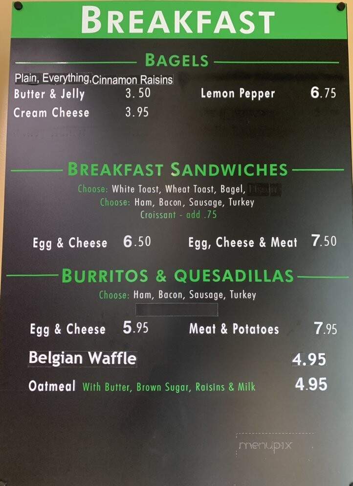 Sheldon's Corner Cafe - Los Alamitos, CA menu_pic