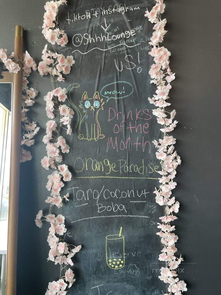 Shhh Coffee & Boba Lounge - El Lago, TX menu_pic