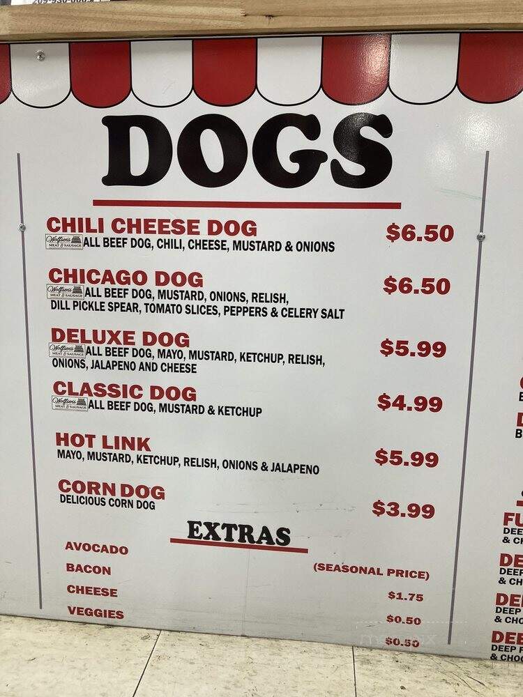 Shhmatty's Burgers & Dogs - Merced, CA menu_pic