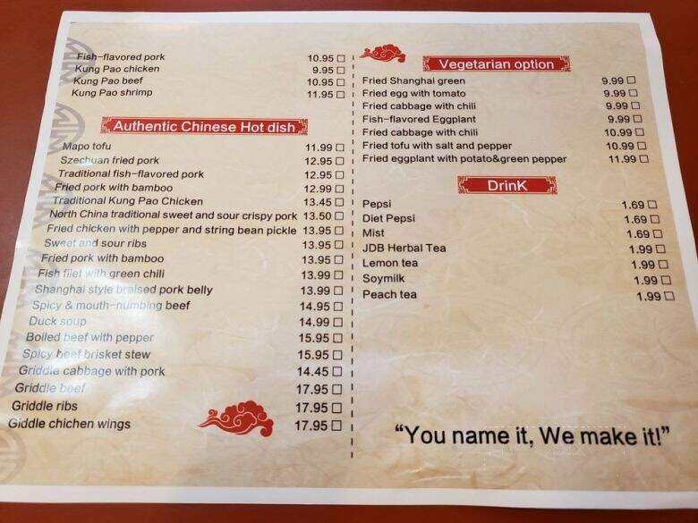 Shiquan Wonton - St. Louis, MO menu_pic