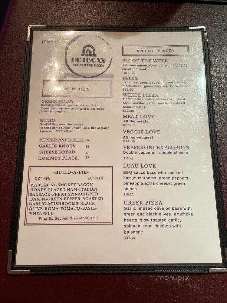 Side Bar - Eureka Springs, AR menu_pic
