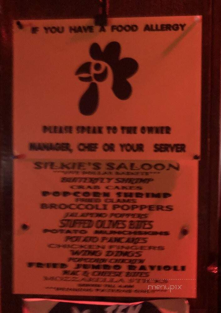 Silkie's Saloon - New Rochelle, NY menu_pic