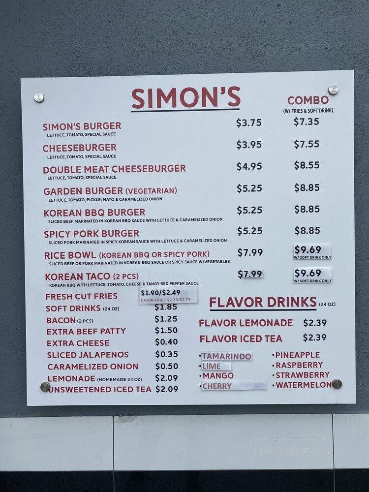 Simon's Burger - Austin, TX