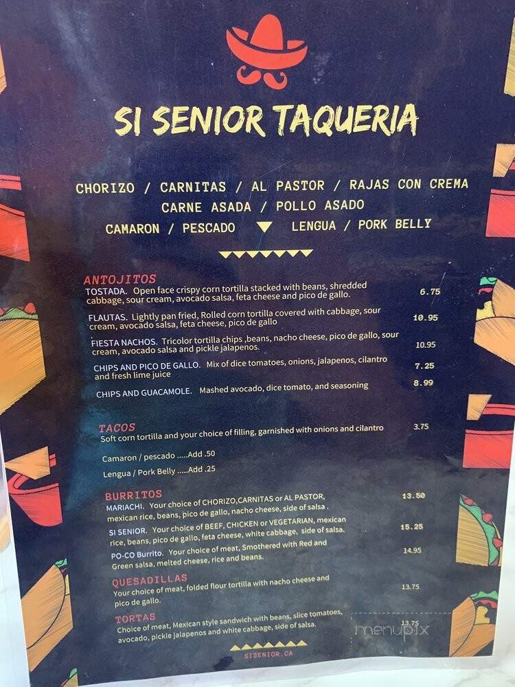 Si Senior Taqueria - Port Coquitlam, BC