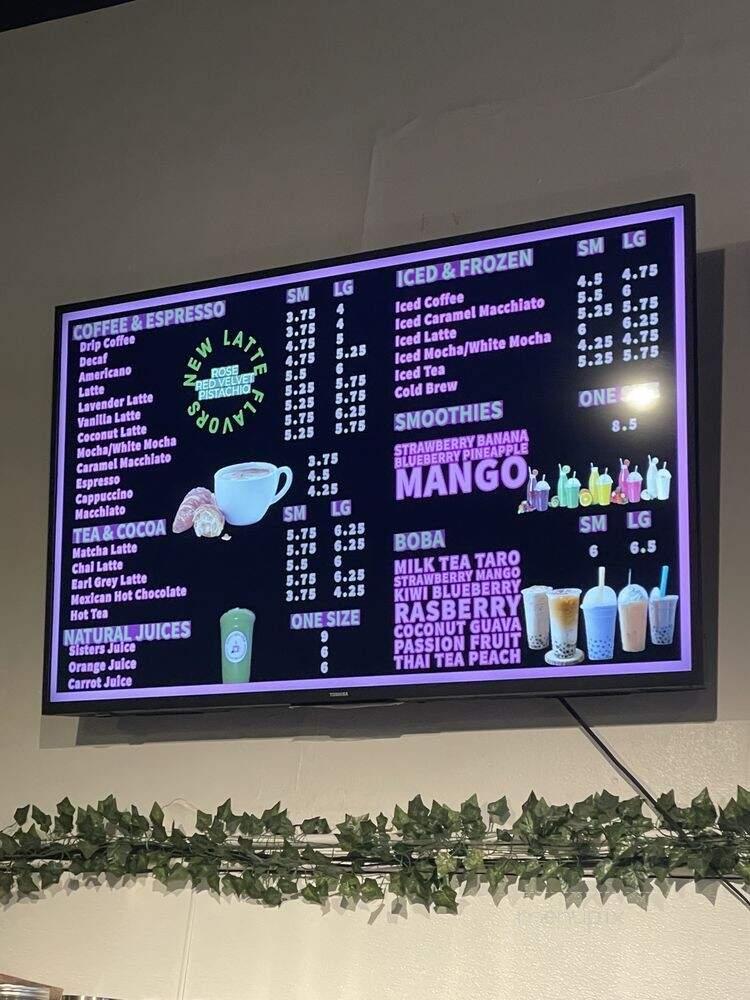 3 Sisters Coffee House - Greenville, PA menu_pic
