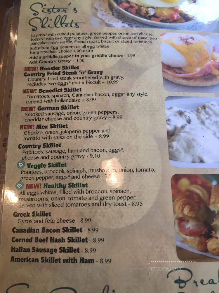 Sister's Place - Indianapolis, IN menu_pic