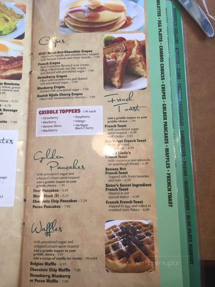 Sister's Place - Indianapolis, IN menu_pic