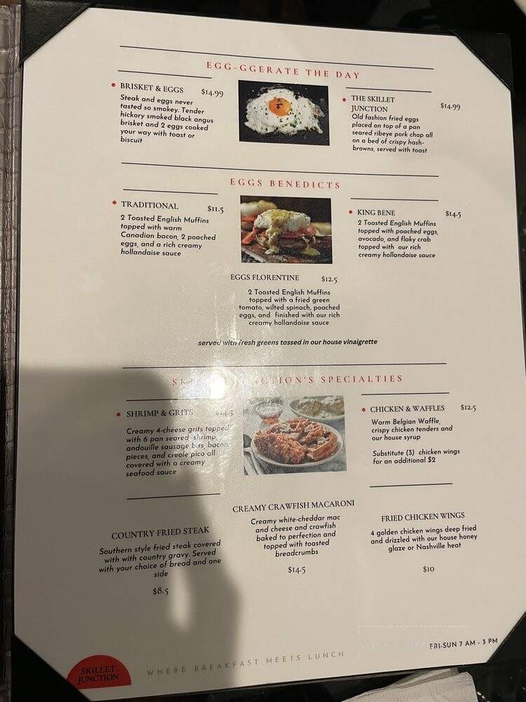 Skillet Junction - Jackson, TN menu_pic