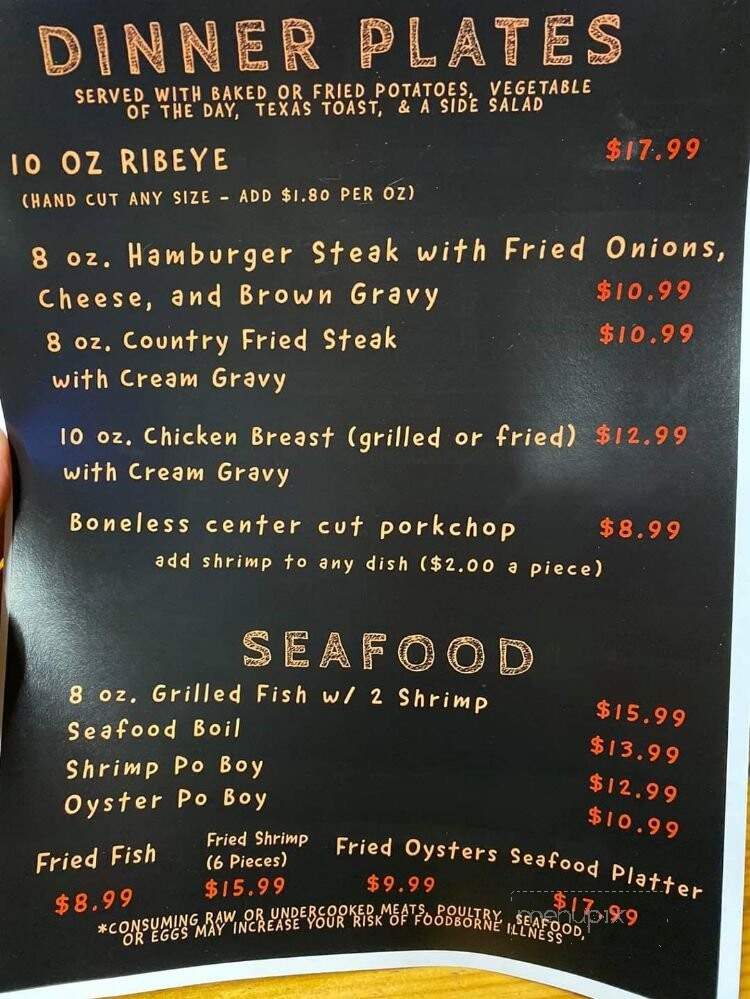 Smoke - Freer, TX menu_pic