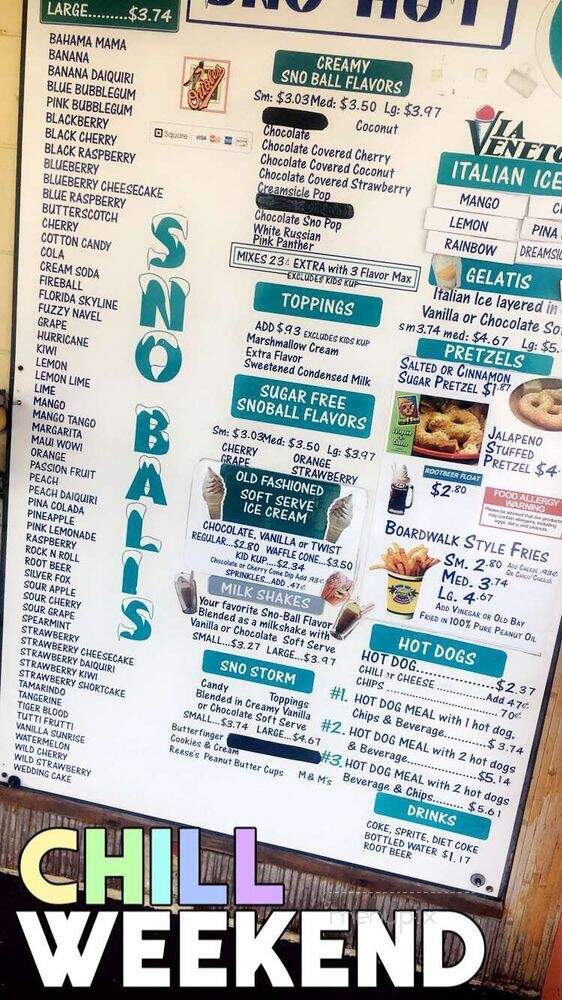 Sea Hut - Merritt Island, FL menu_pic