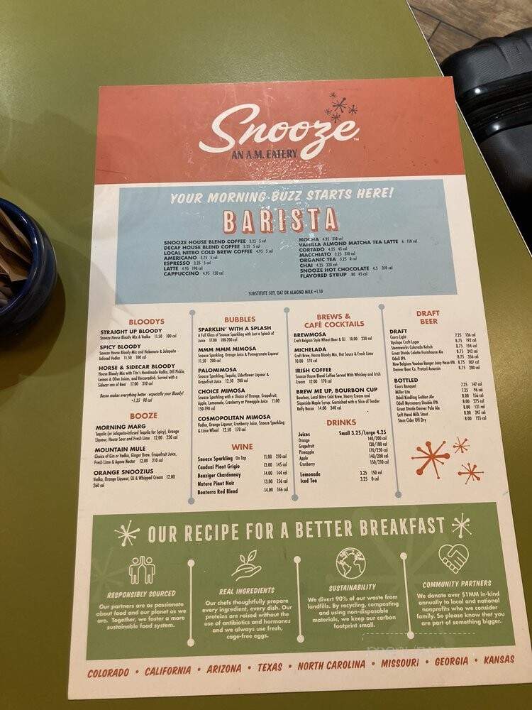 Snooze, an A.M. Eatery - Denver, CO menu_pic