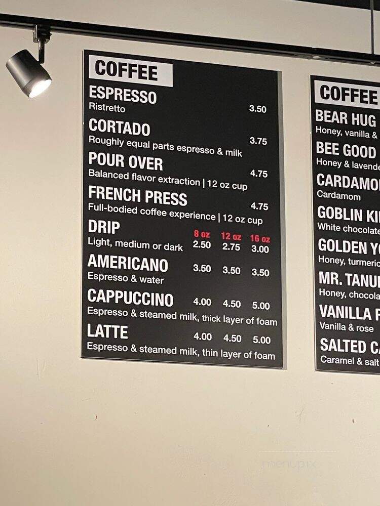 Solace & Fine Espresso - Beaverton, OR menu_pic
