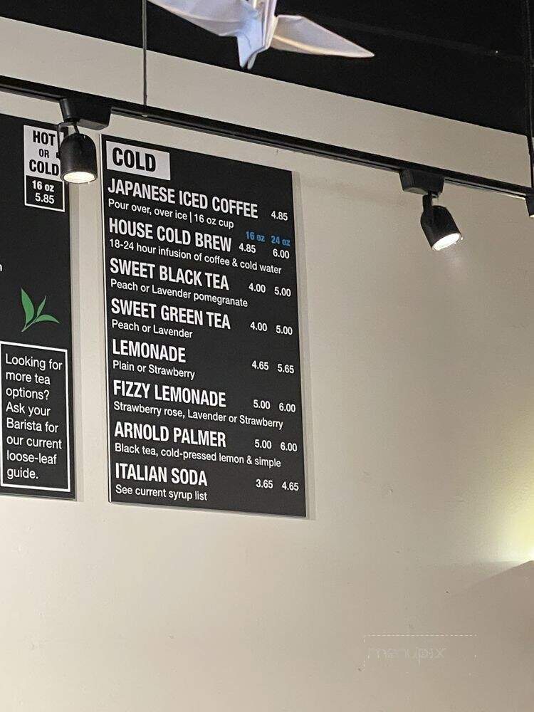 Solace & Fine Espresso - Beaverton, OR menu_pic