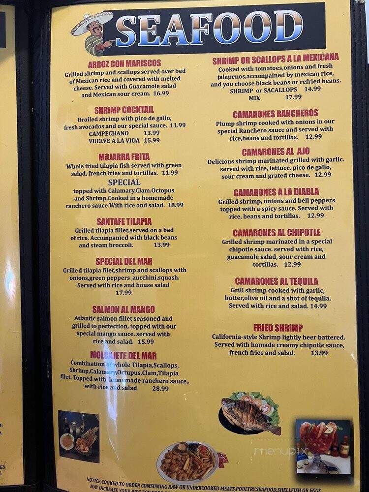 Sombreros Mexican Restaurant - Aiken, SC