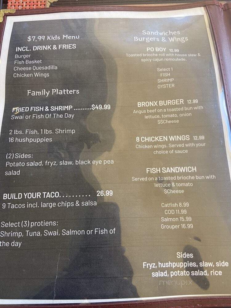 Something Fishy - Altamonte Springs, FL menu_pic