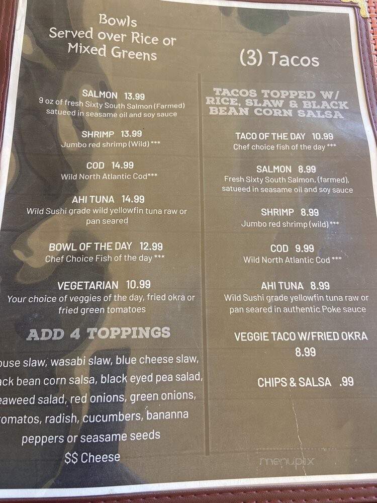 Something Fishy - Altamonte Springs, FL menu_pic