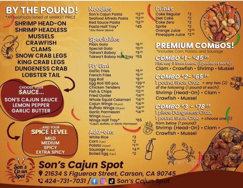 Son's Cajun Spot - Carson, CA