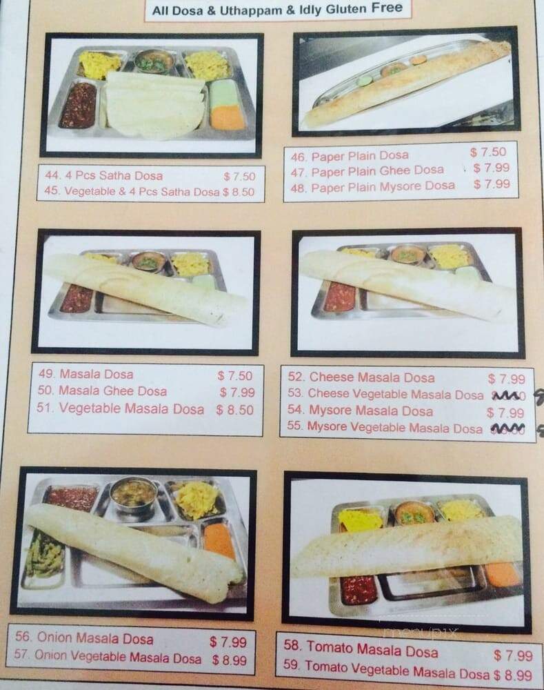 South Indian Dosa Mahal Restaurant - Toronto, ON