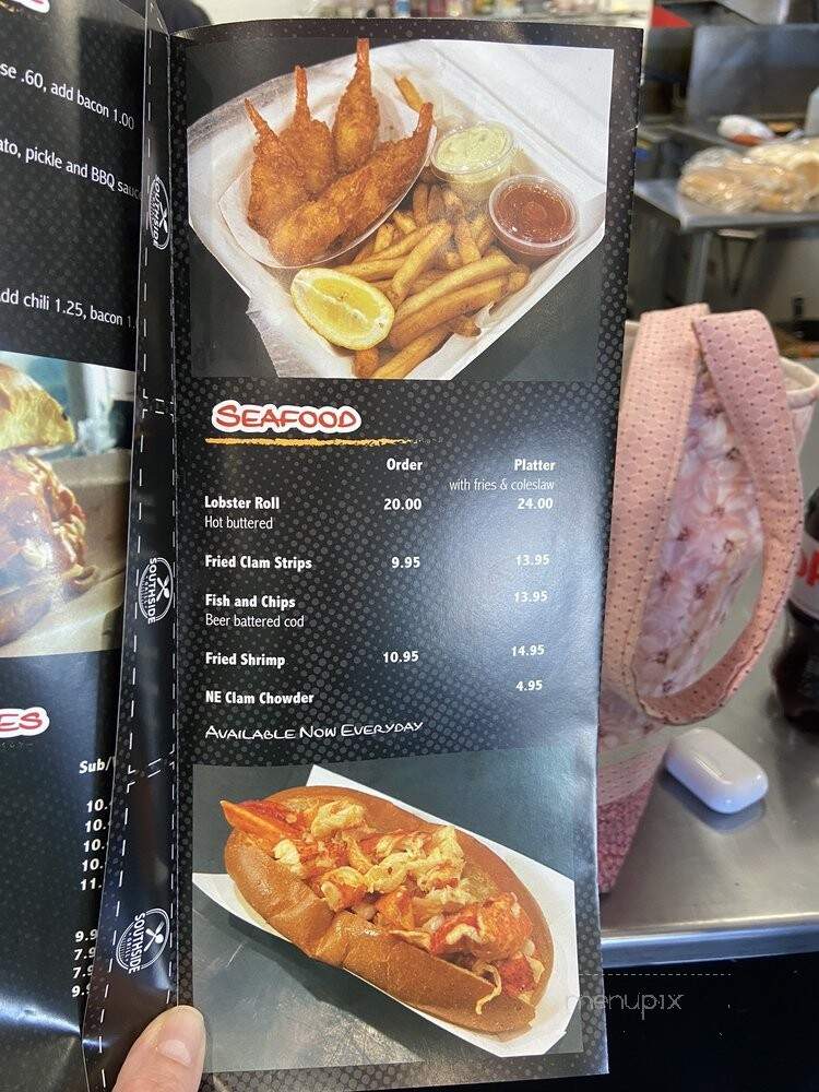 SouthSide Grill - Cheshire, CT menu_pic