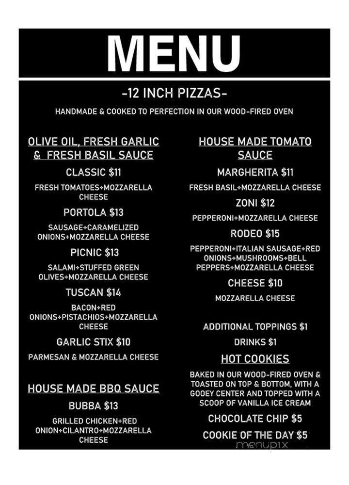 South Slope Pizza 2020 - Roosevelt, UT menu_pic