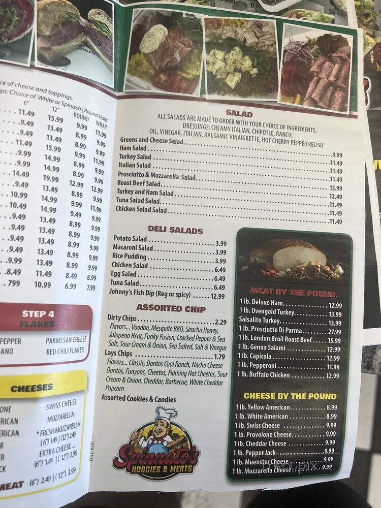 Spinnato's Hoagies & Meats - Pompano Beach, FL menu_pic