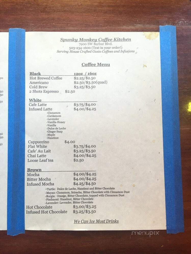 Spunky Monkey Coffee Kitchen - Portland, OR