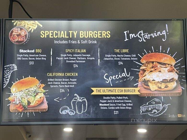 Stacked Bar & Grill - Visalia, CA menu_pic
