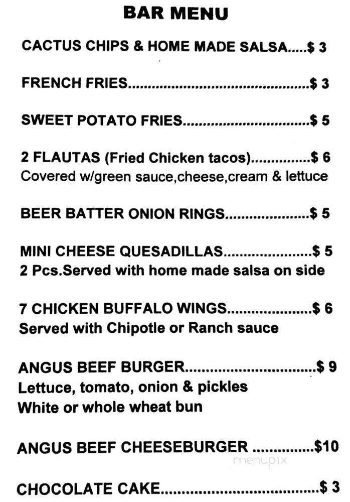 Star Restaurant & Lounge - Chatsworth, CA menu_pic