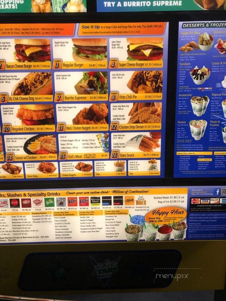 Stars Restaurant II - Mission, TX menu_pic