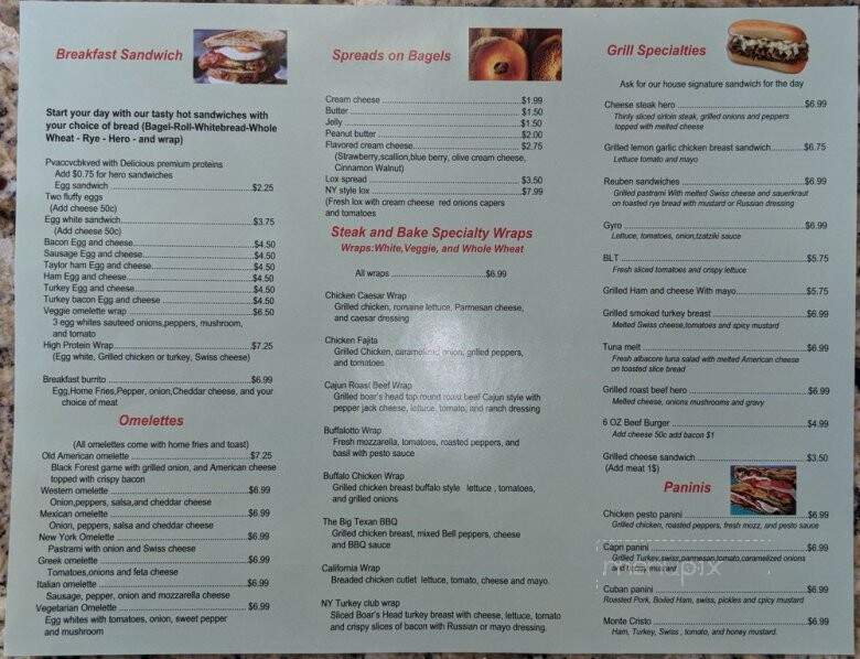 Steak & Bake - Bayonne, NJ menu_pic