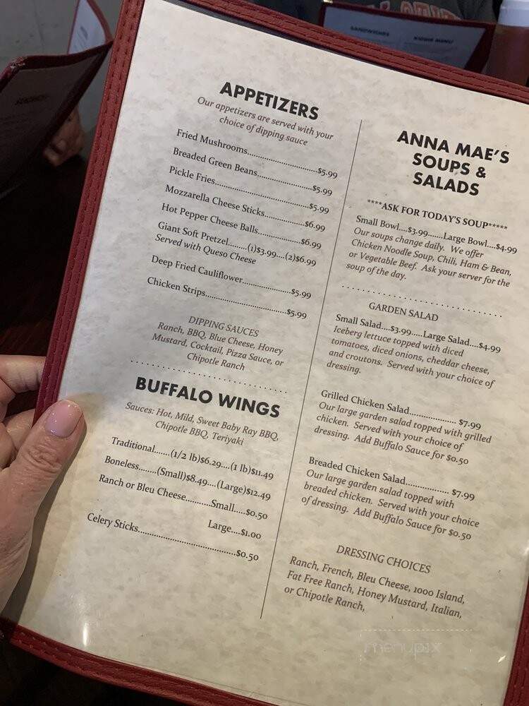 Paul's Bar - West Harrison, IN menu_pic