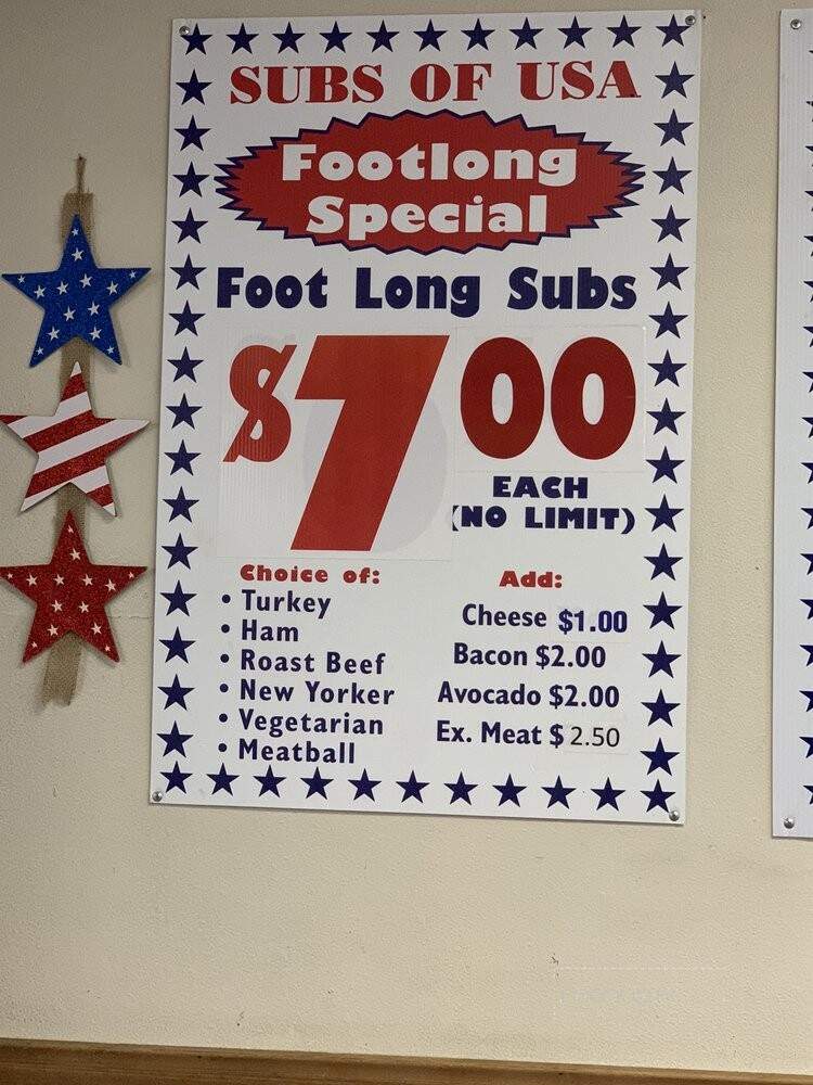 Subs Of USA - Yucaipa, CA menu_pic