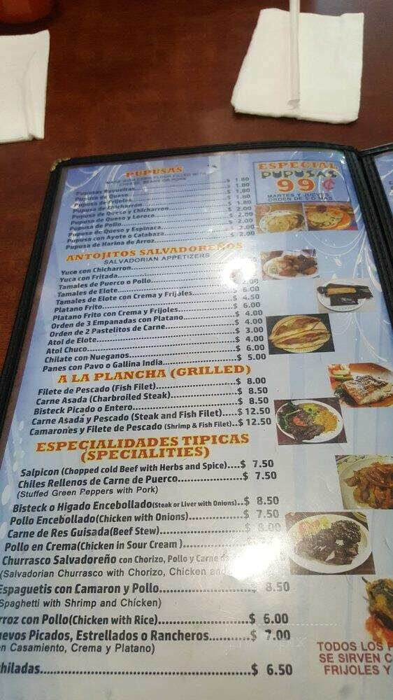 Suchitlan Restaurant - Pacoima, CA menu_pic