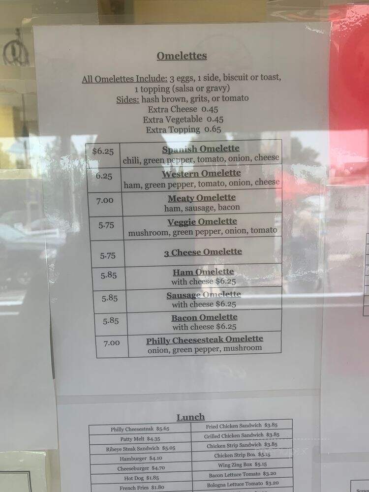 Sunrise Biscuit - Henderson, NC menu_pic