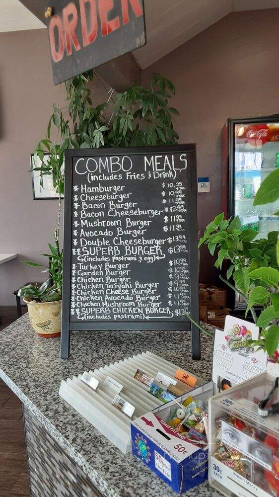 Superb Burger - Sacramento, CA menu_pic