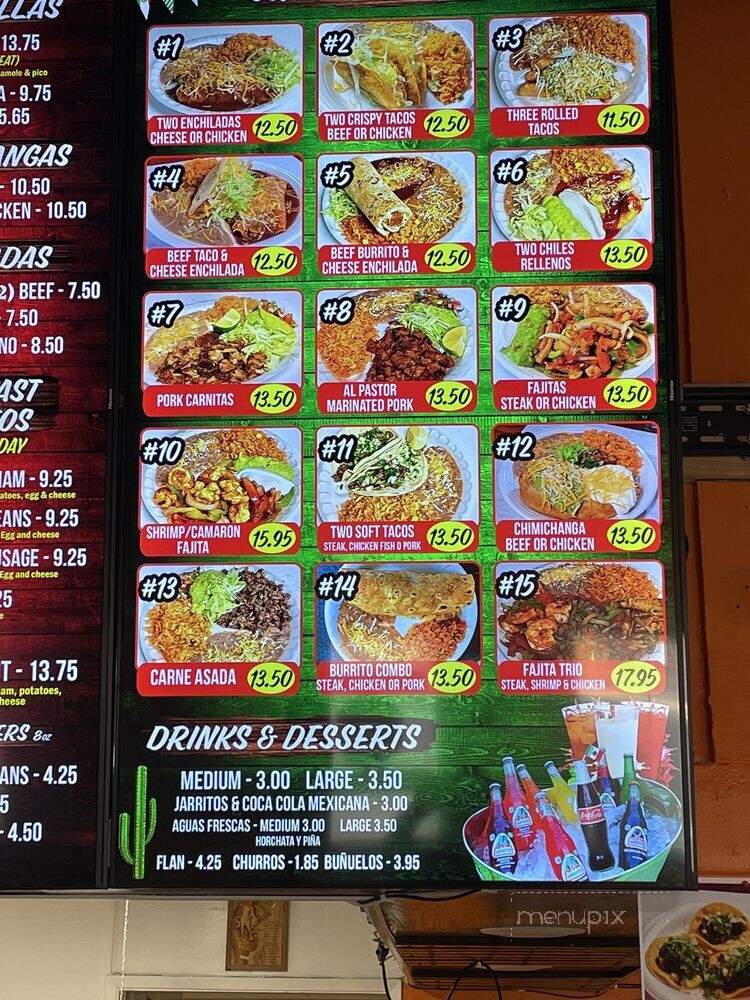 Super Burritos Mexican Food - Redding, CA menu_pic