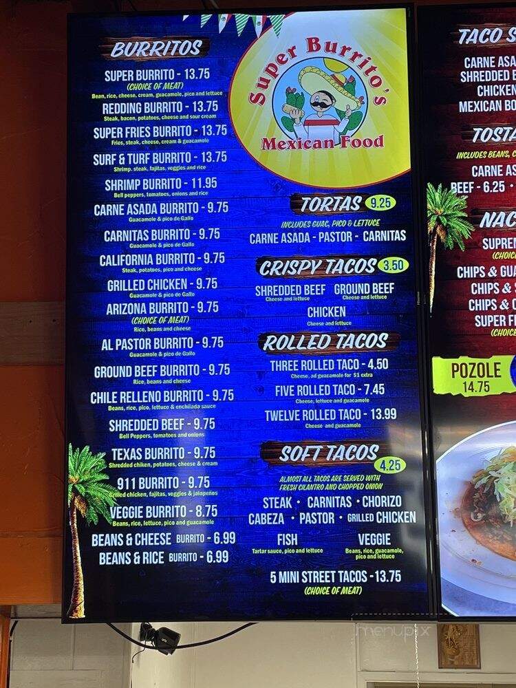 Super Burritos Mexican Food - Redding, CA
