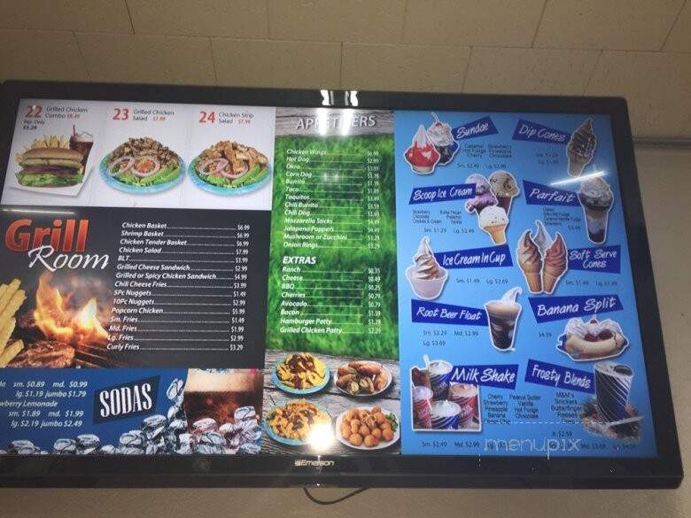 Super Drive In - Corcoran, CA menu_pic